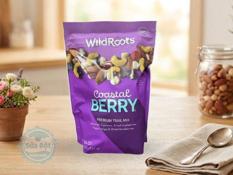 Hạt hỗn hợp Wildroots Coastal Berry Trail Mix