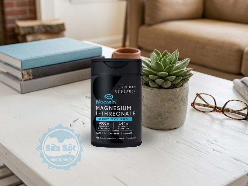 Sports Research Magtein Magnesium L-Threonate sử dụng