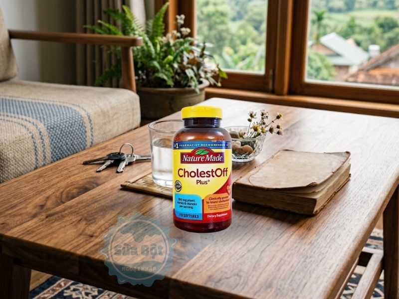 Nature Made CholestOff Plus Supplement Facts sử dụng 