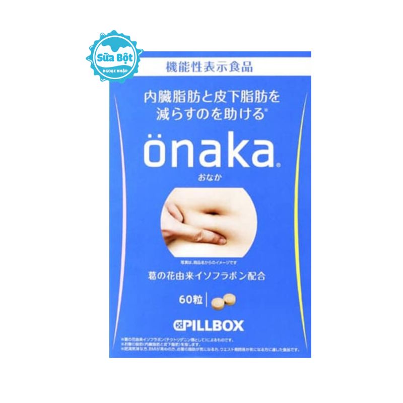 vien-uong-onaka-pillbox-thump Viên uống Onaka Pillbox hỗ trợ giảm mỡ bụng Nhật Bản 60 viên