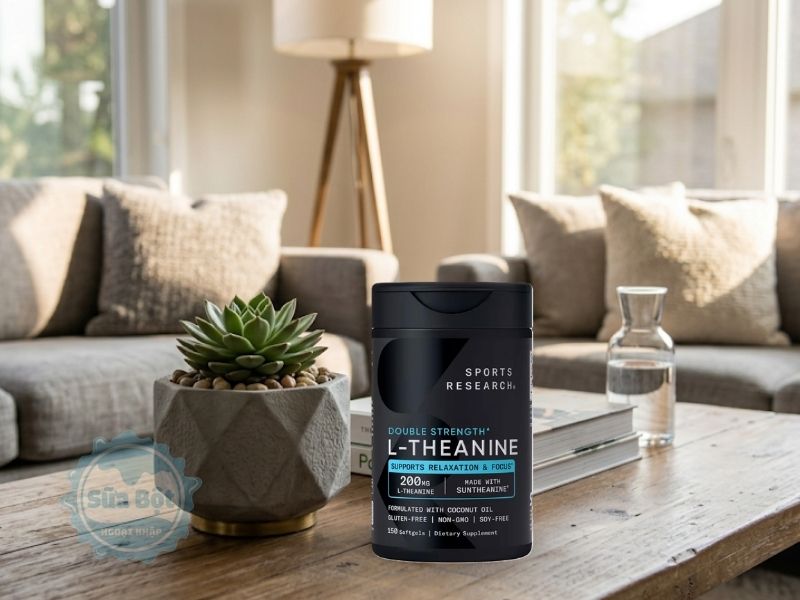Viên uống Sports Research L-Theanine 200mg giá tốt
