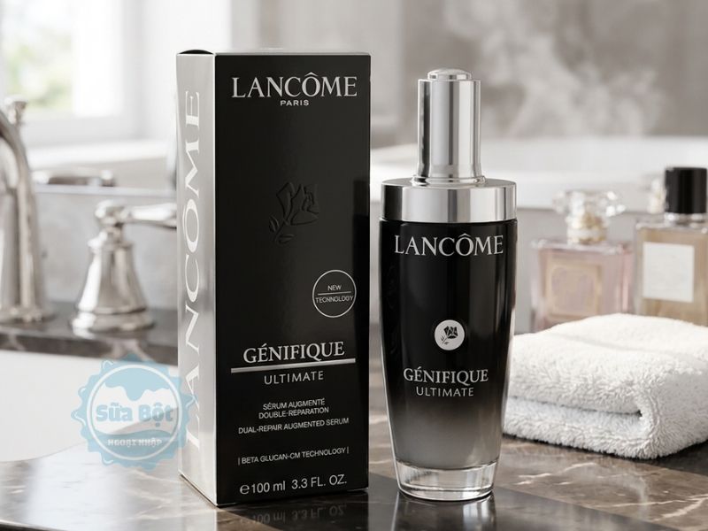 Serum Lancôme Génifique Ultimate hỗ trợ phục hồi da