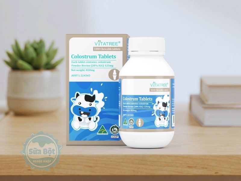 Viên sữa non Vitatree Colostrum Tablets giá tốt 