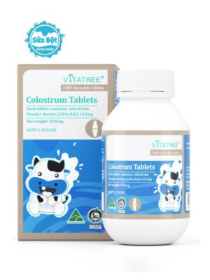 Viên sữa non Vitatree Colostrum Tablets của Úc 100 viên