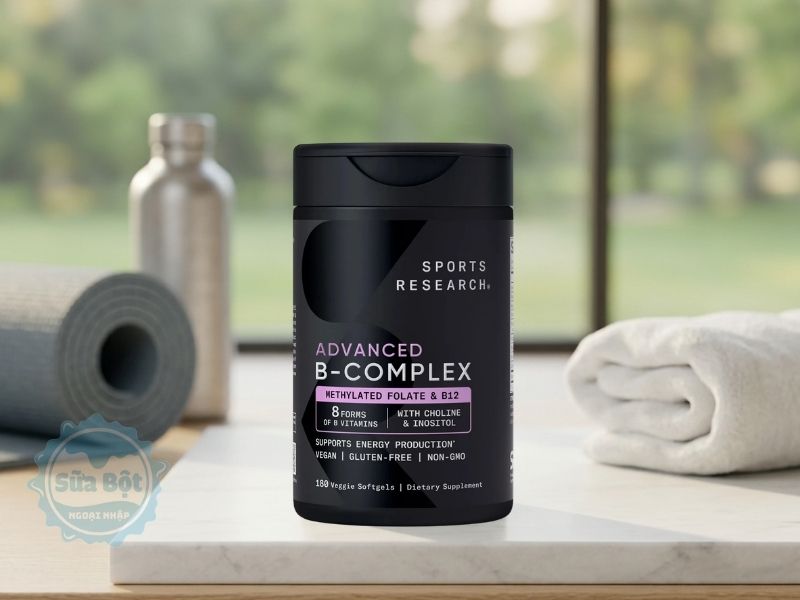 Sports Research Advanced B-Complex sử dụng